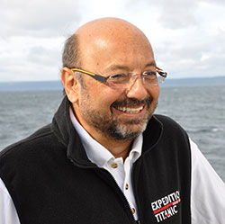 Photo credit: NOAA.gov. World-renown oceanographer Dr. David Gallo visited Chaminade to discuss his successful career. 