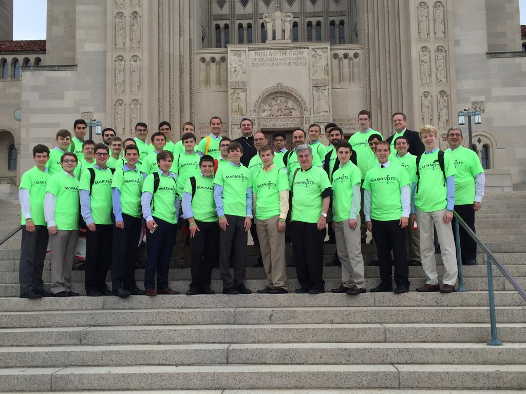 Entering the Door of Mercy: Chaminade Pilgrims Visit the National Shrine of the Basilica of the Immaculate Conception in Washington&nbsp;DC
