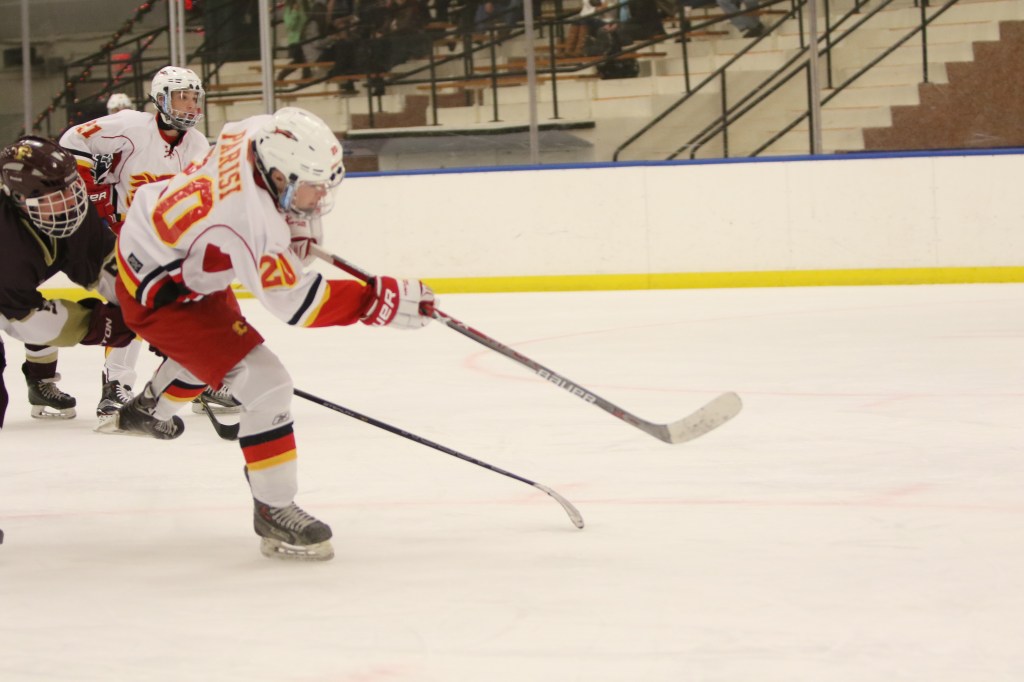 Skating Out the Gate: Varsity Hockey Routs Monsignor Farrell 9-1 to Open&nbsp;Season